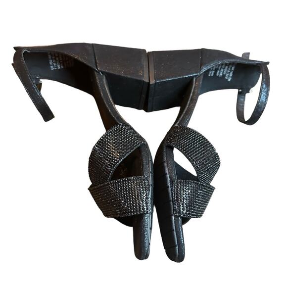 KENNETH COLE REACTION  Mix X Band Dress Sandal Black NEW Size 7 - Picture 8 of 11